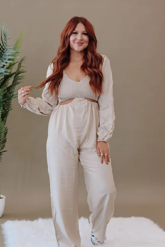 Gwen Jumpsuit Back tie jumpsuit, Feminine, Trendy, Chic