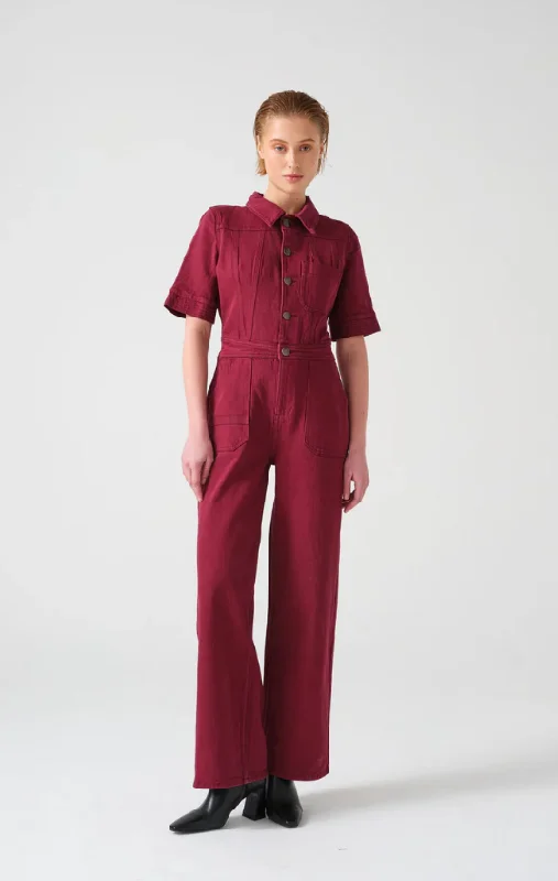Seventy & Mochi Elodie Jumpsuit Plunging back jumpsuit, Sexy, Trendy, Elegant