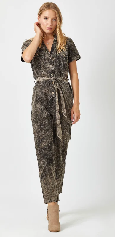Boreal Jumpsuit Ruffle hem jumpsuit, Feminine, Trendy, Elegant