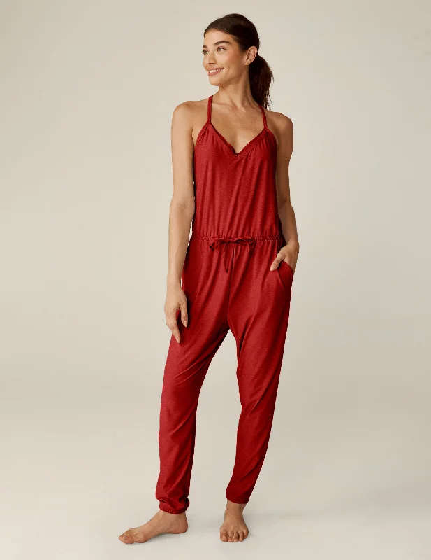 Featherweight Dream Lace Racerback Jumpsuit Denim romper jumpsuit, Comfortable, Street style, Trendy Featherweight Dream Lace Racerback Jumpsuit Denim romper jumpsuit, Comfortable, Street style, Trendy