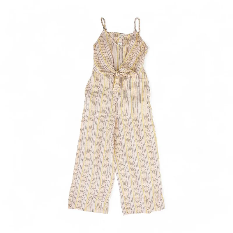Ivory Striped Jumpsuit Turtleneck jumpsuit, Cozy, Elegant, Trendy