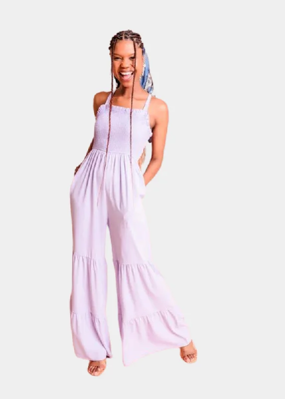 Tall "Lavender Haze" Jumpsuit Printed jumpsuit, Bold design, Comfortable, Trendy